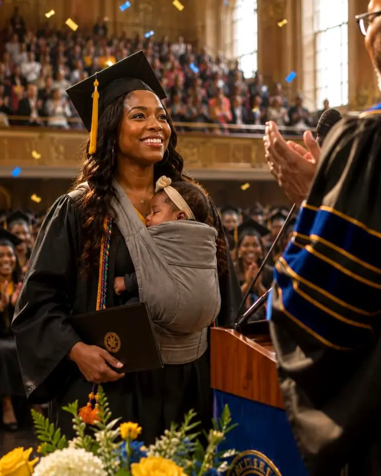 I Graduated with a Baby in My Arms, Ready to Expose the Truth About My Deception and Their Lies