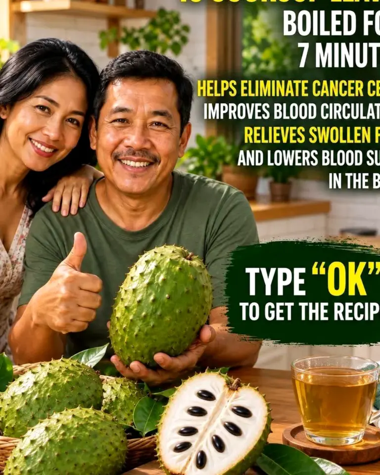 Traditional Soursop Leaf Herbal Drink